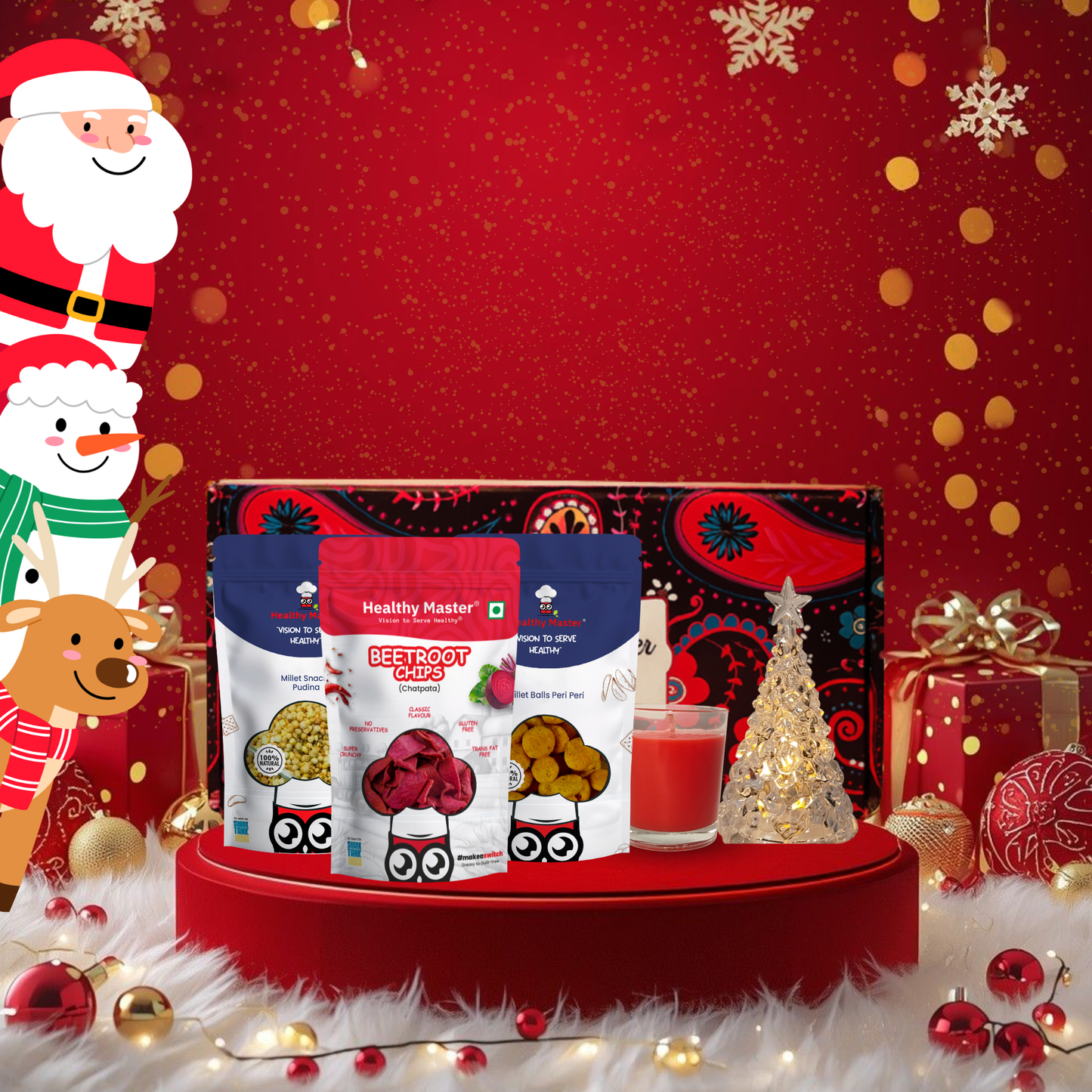 Opulent Christmas Gift Box