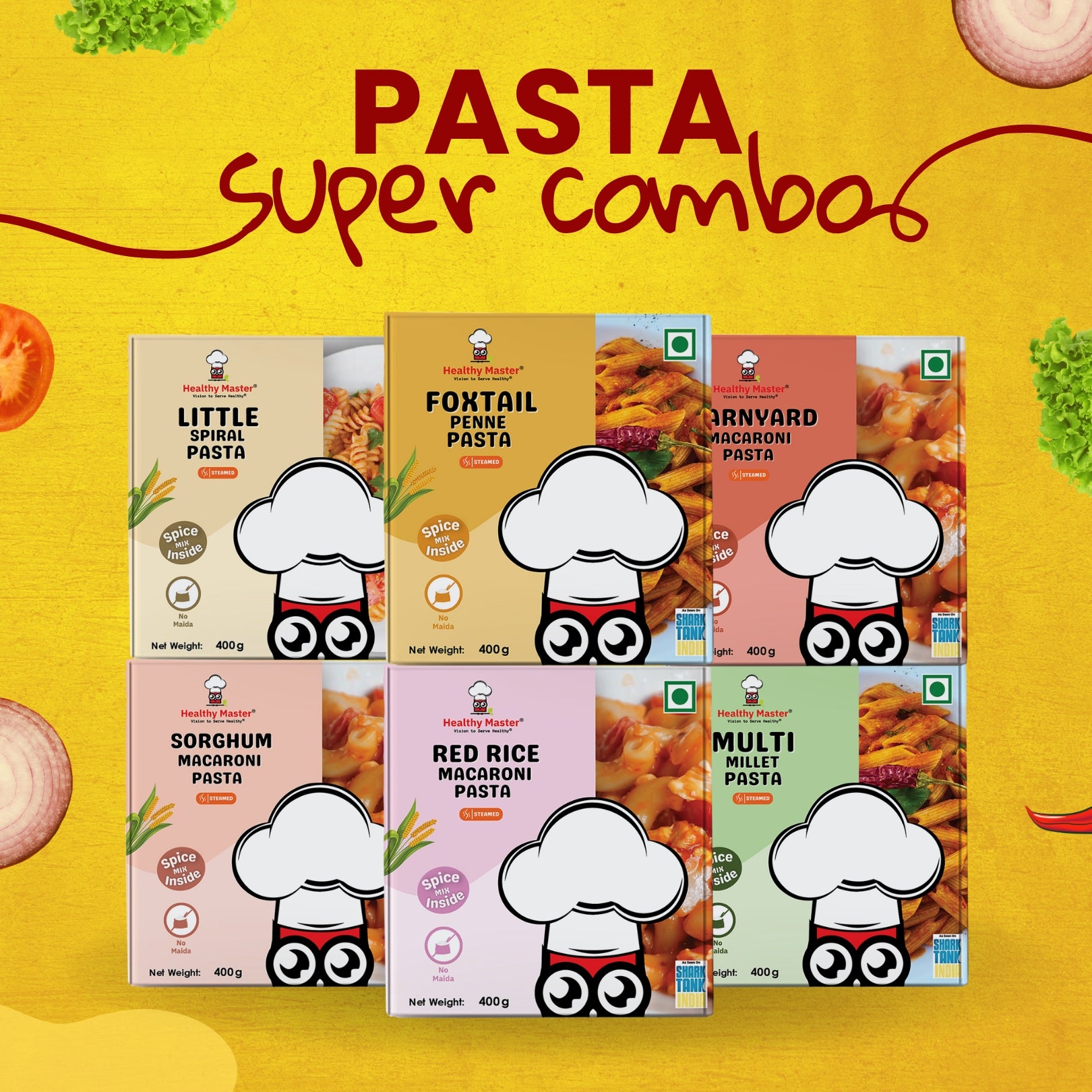 Healthy Pasta Combo - Millet Based