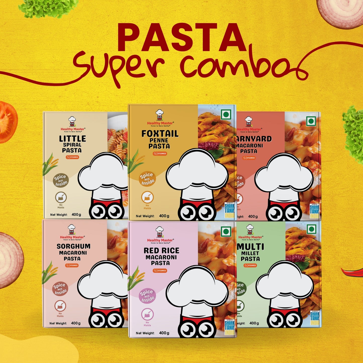 Healthy Pasta Combo - Millet Based