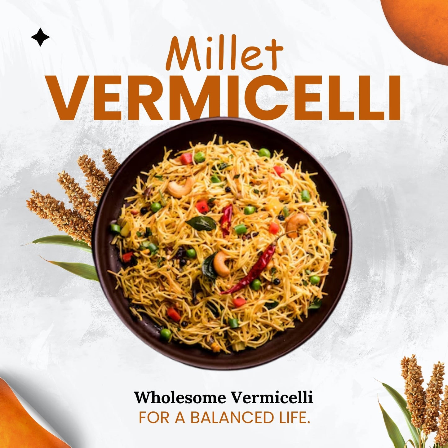 Millet Vermicelli (Seviyan) - Helps Lower Cholesterol