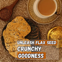 Roasted Flaxseed Pocket Khakhra Snack