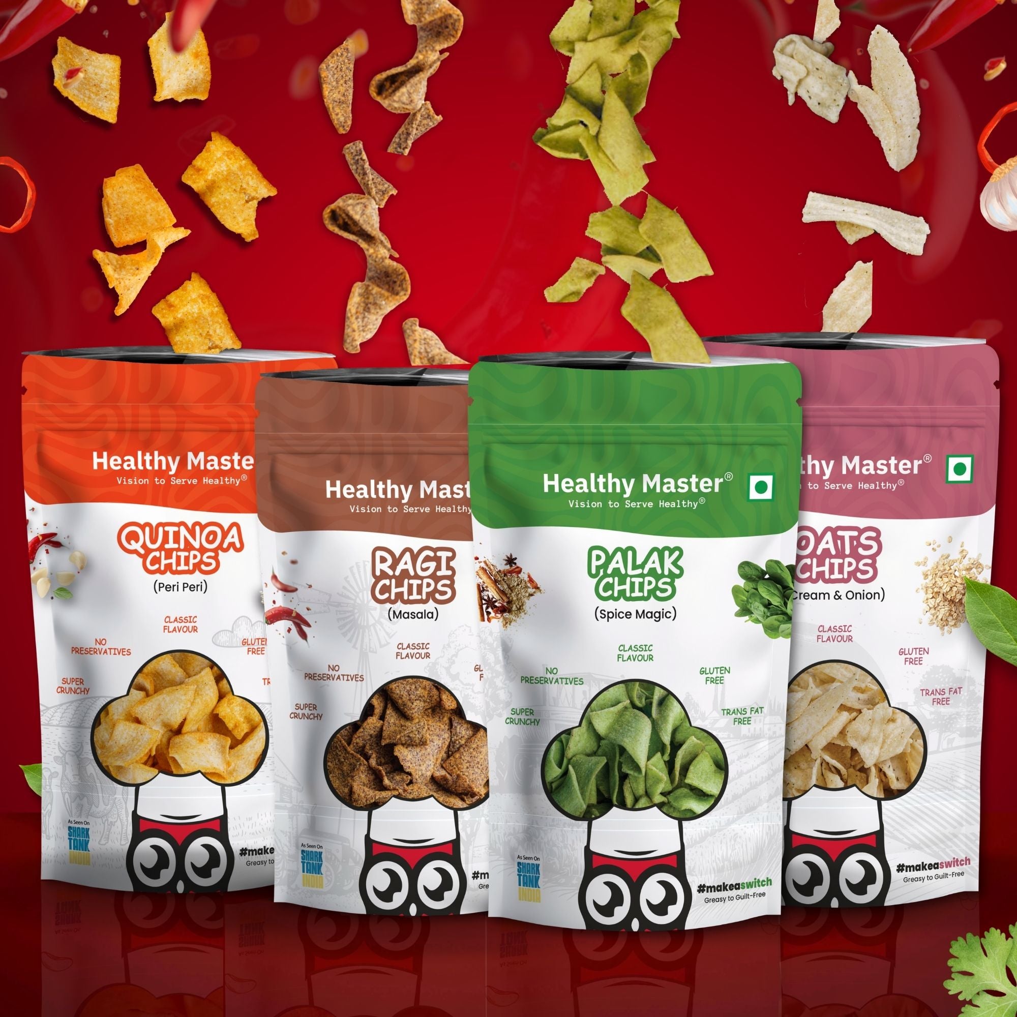 Light and Crispy Chips Combo (Pack of 4)