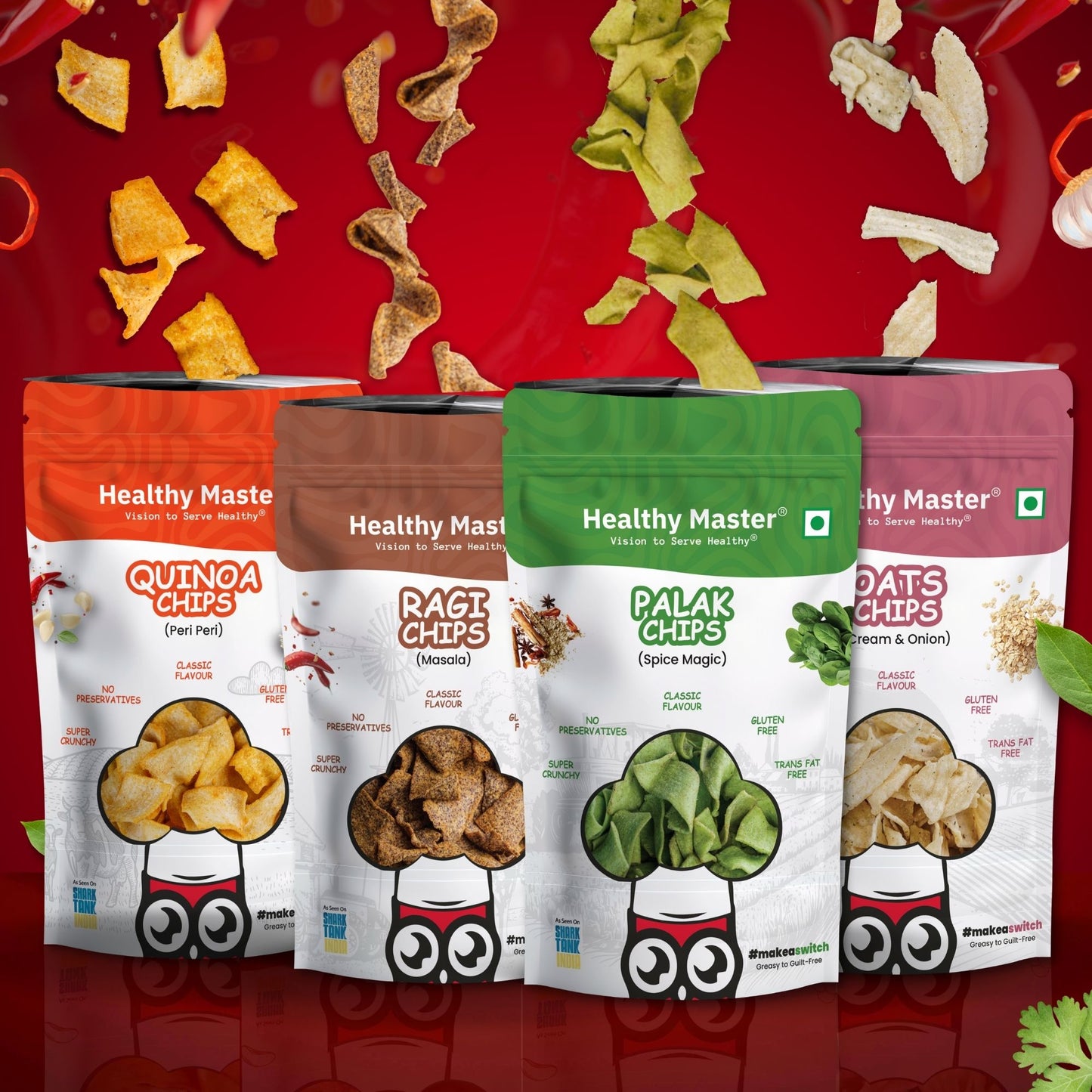 Light and Crispy Chips Combo (Pack of 4)