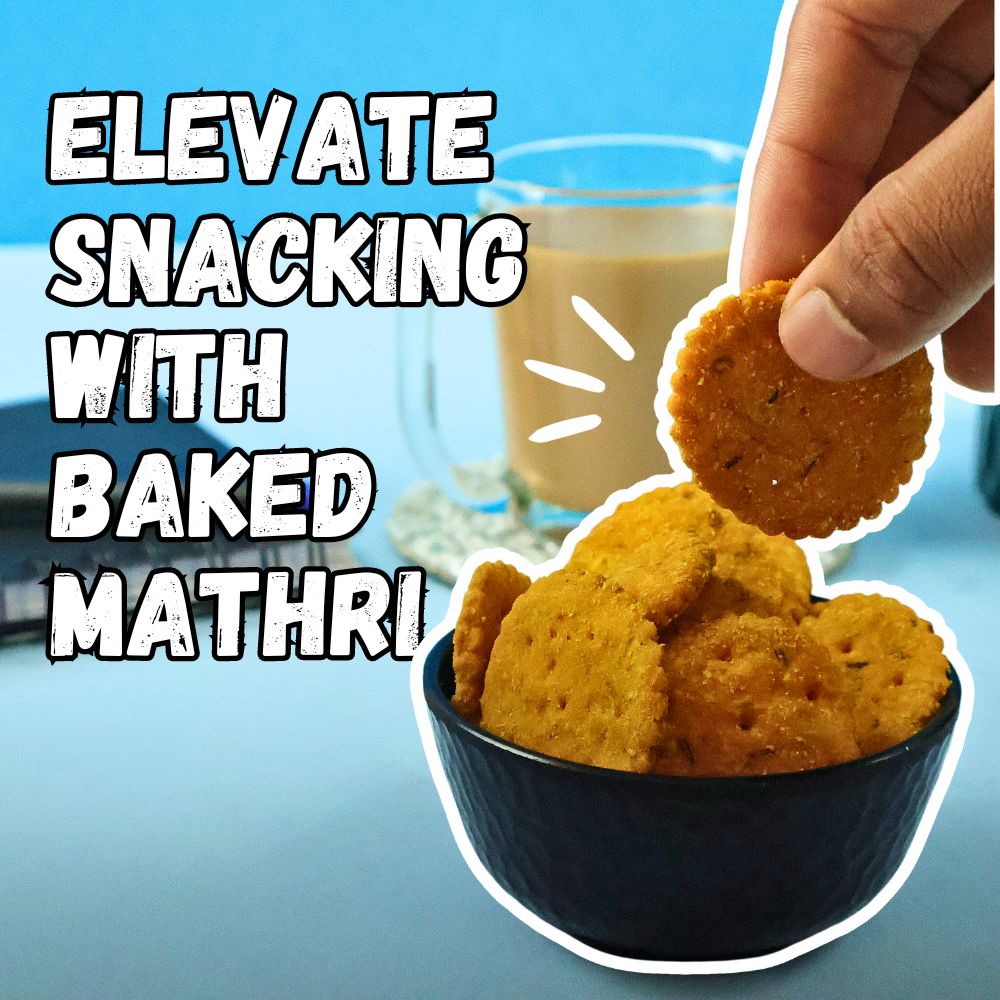 Baked Wheat Masala Mathri - Healthy Master
