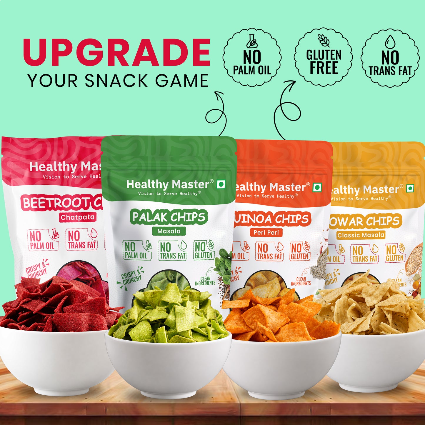 Light and Crispy Chips Combo (Pack of 7) (Each 100gm)