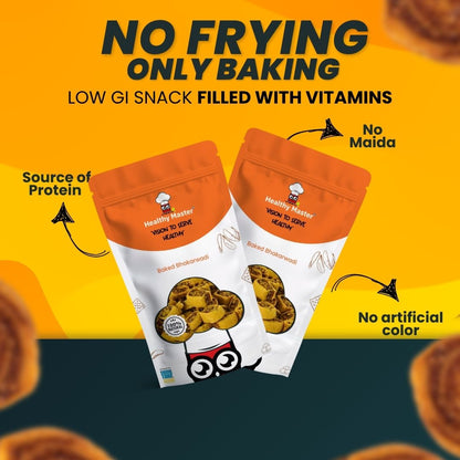 Light and Crispy Bhakarwadi | Contains Gram Flour - Source of Protein