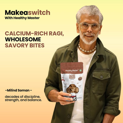 Ragi Chips - Light and Crispy (Traditional Spice)