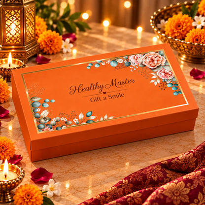 Luminous Luxuries Diwali Gift Box | Dry Fruits, Premium Chocolates & Scented Candles