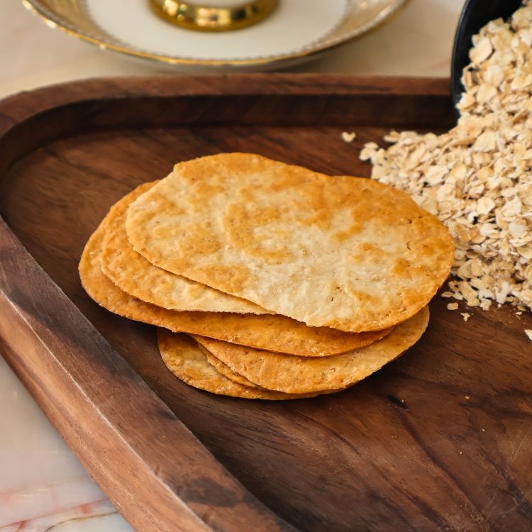 Roasted Oats Pocket Khakhra Snack