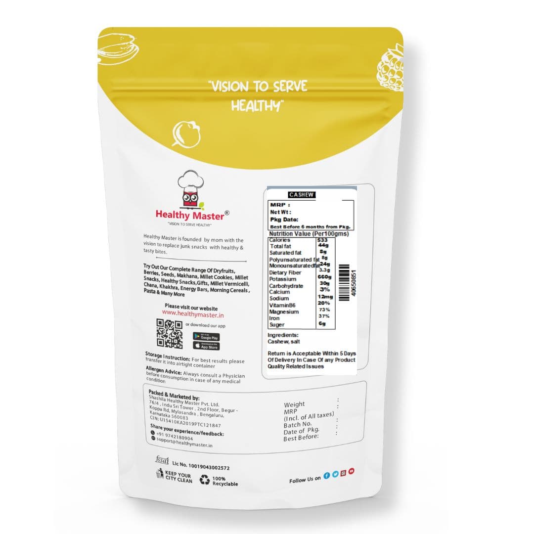 Cashew Salted - Healthy Master