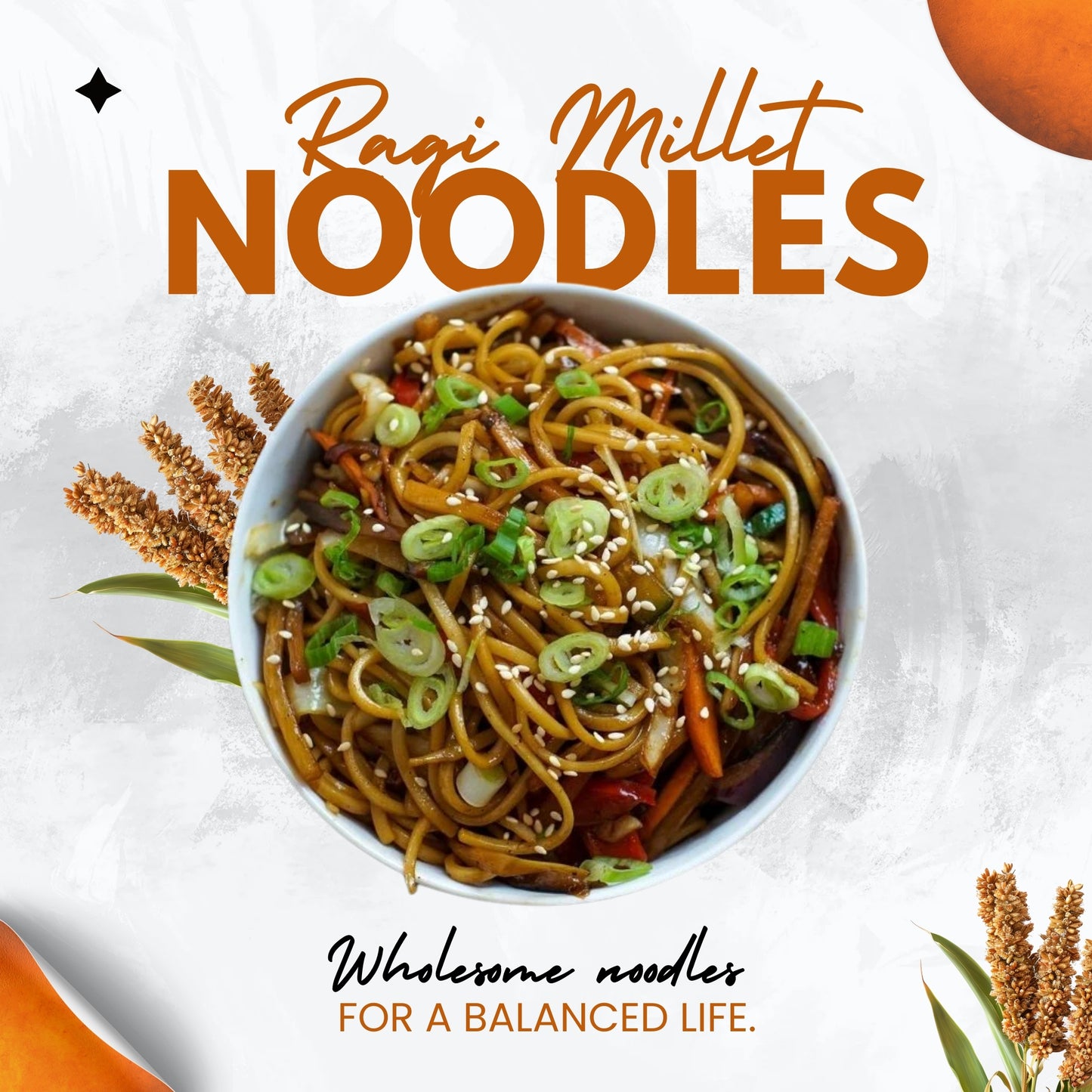 Ragi Millet Noodles - Healthy & Nutritious