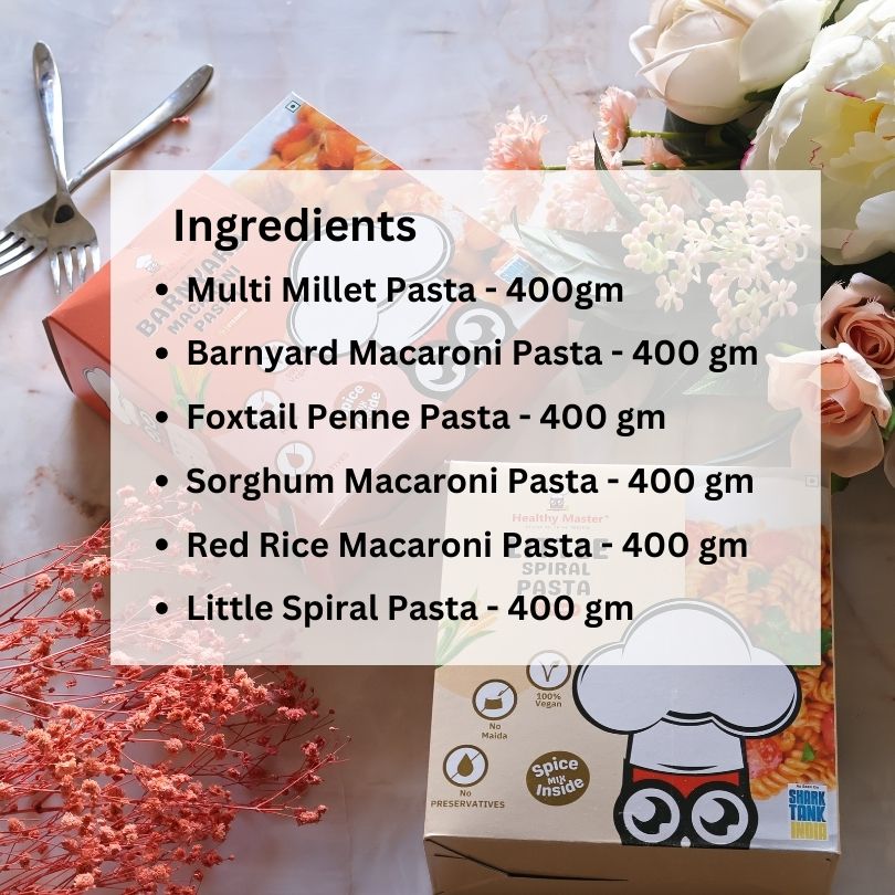 Healthy Pasta Combo - Millet Based