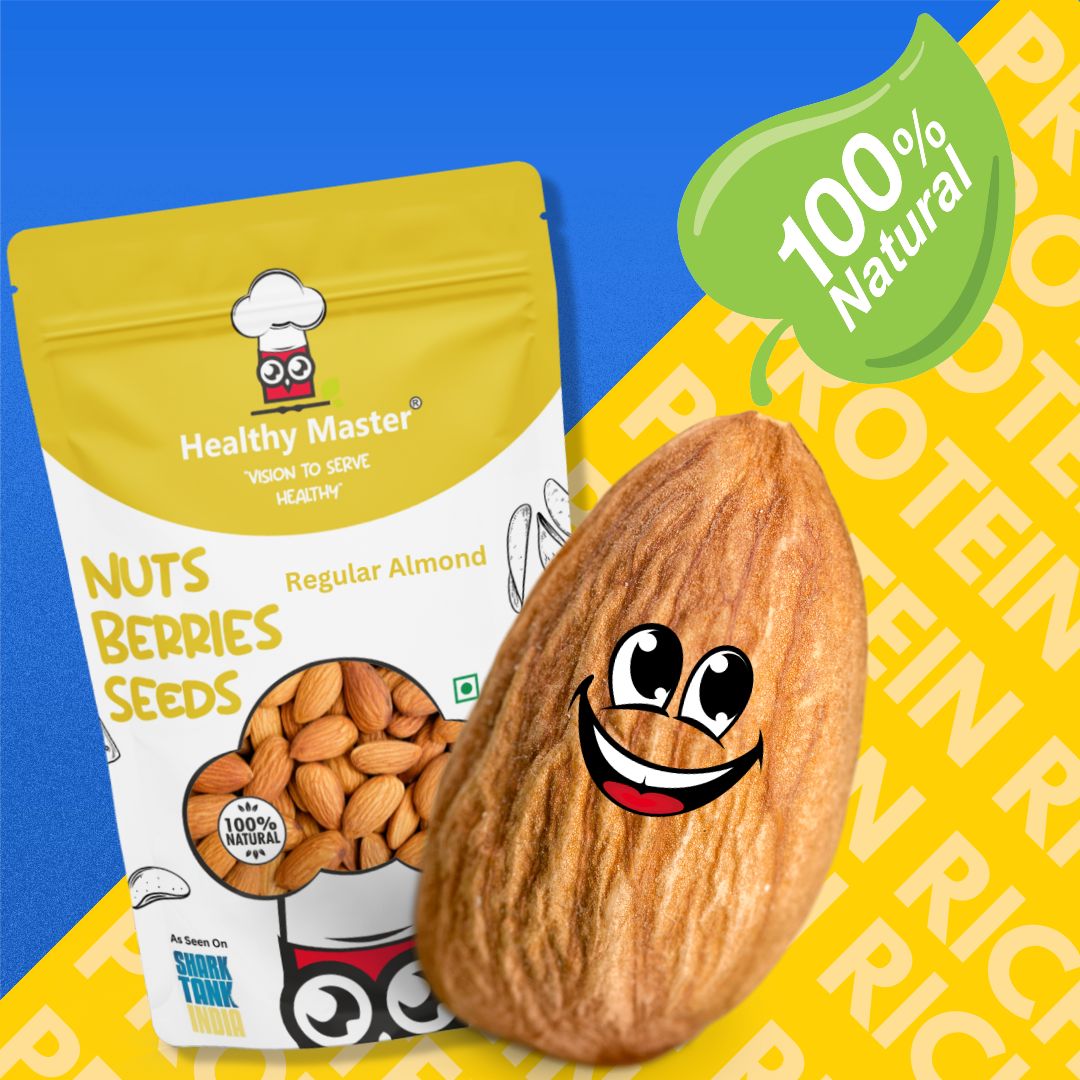 Regular Almonds - Healthy Master