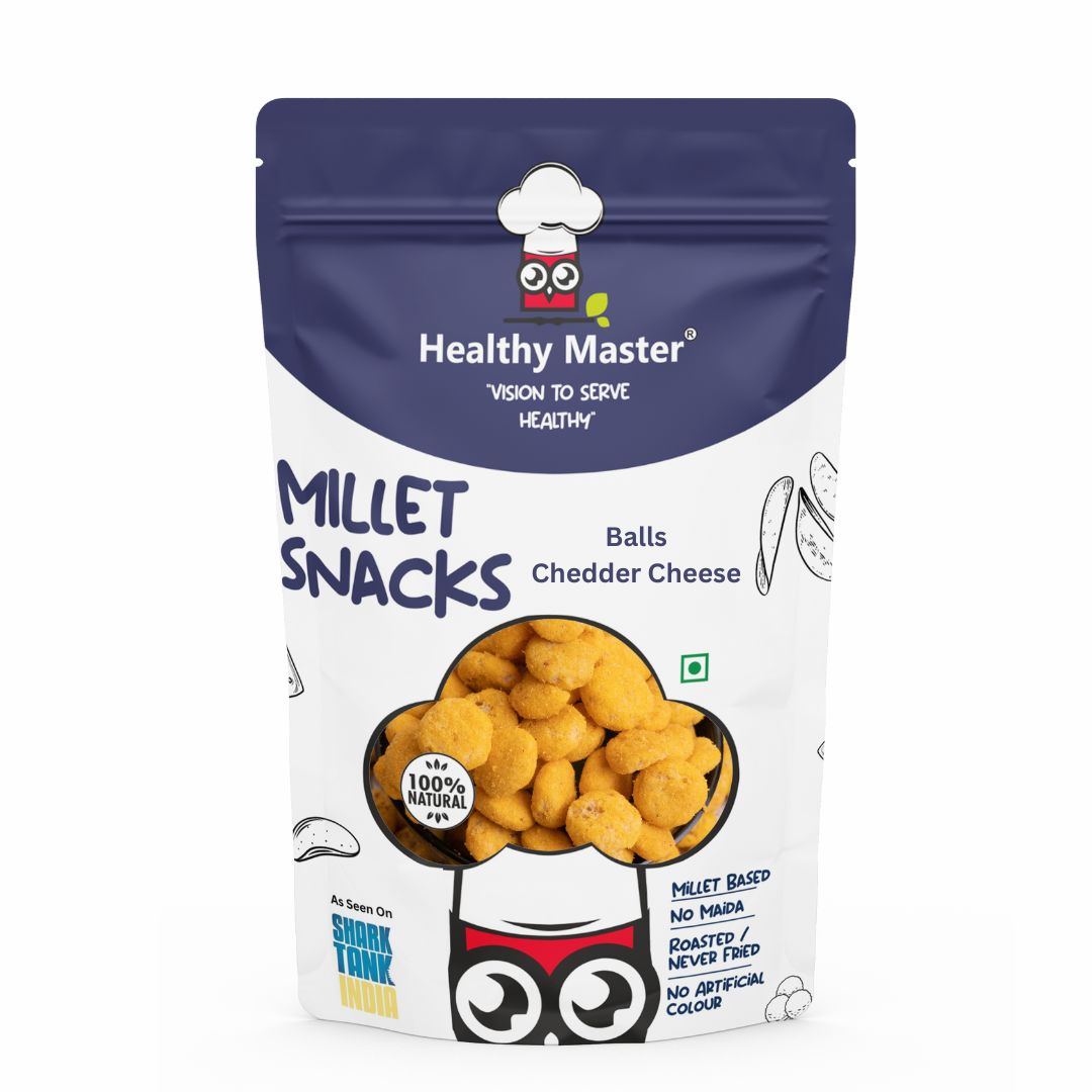 Millet Balls Cheddar Cheese - Healthy Master