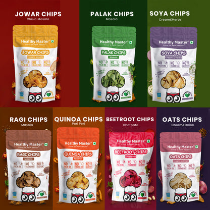 Light and Crispy Chips Combo (Pack of 7) (Each 100gm)