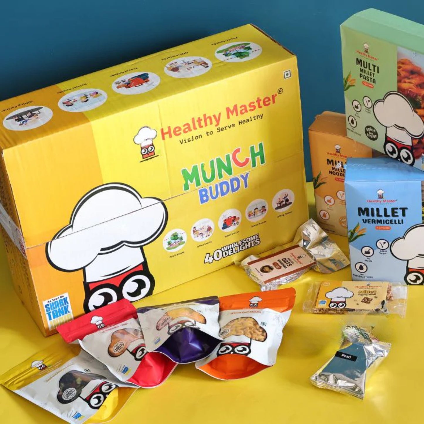Munch Buddy – 40 On-the-go Snacks