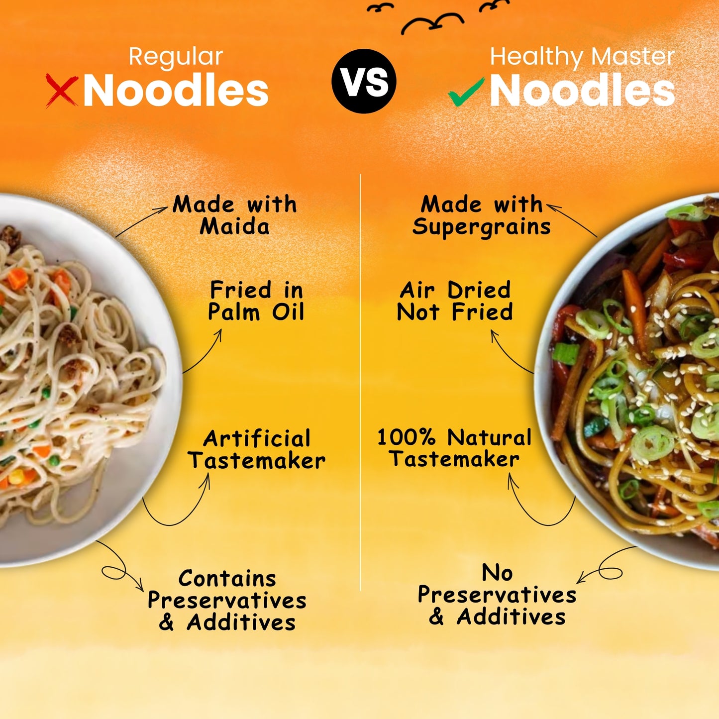 Ragi Millet Noodles - Healthy & Nutritious