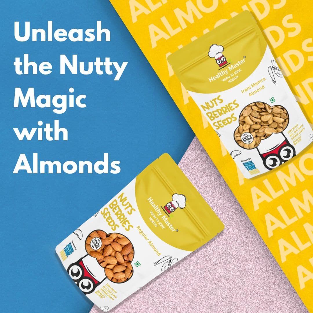 Regular Almonds Big - Healthy Master