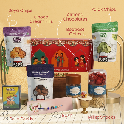 Snack Smart Rakhi Box