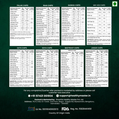 Light and Crispy Chips Combo (Pack of 8) (Each 100gm)