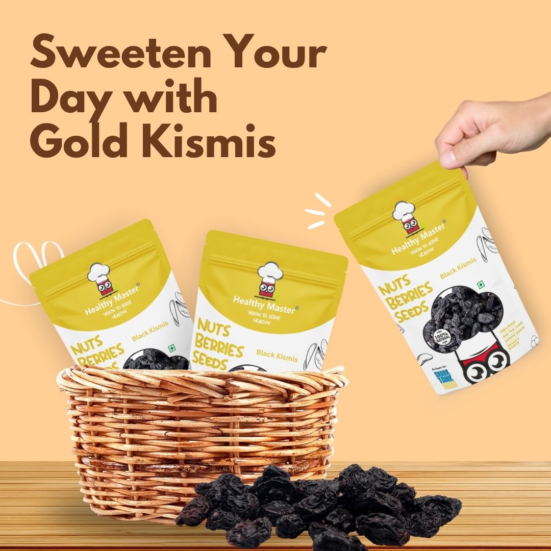 Black Raisins - Black Kismis - Healthy Master