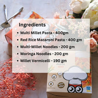 Noodles, Pasta & Vermicelli Combo - Millet Based