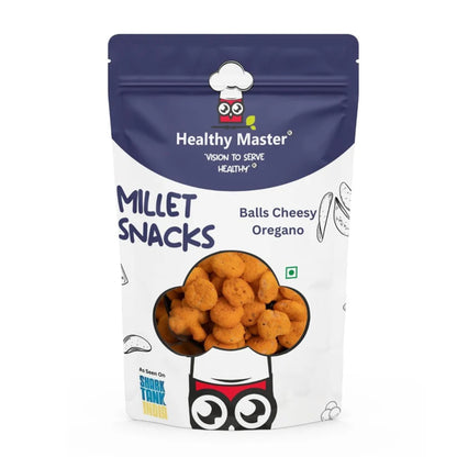 Millet Balls - Cheese &  Oregano Flavour