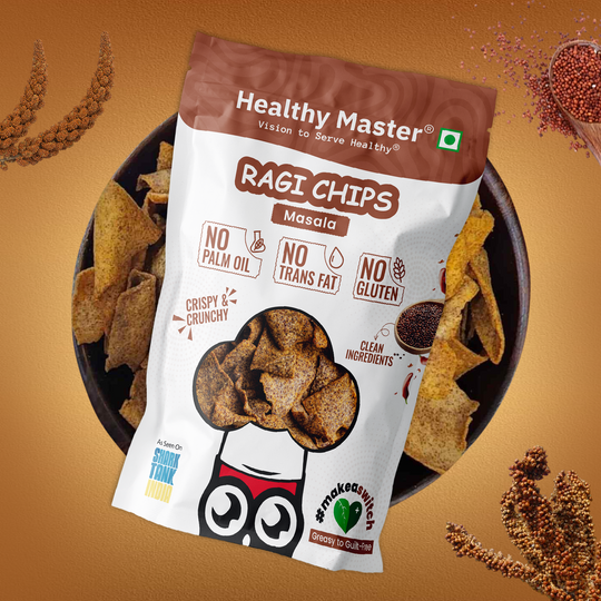 Ragi Chips - Light and Crispy (Traditional Spice)