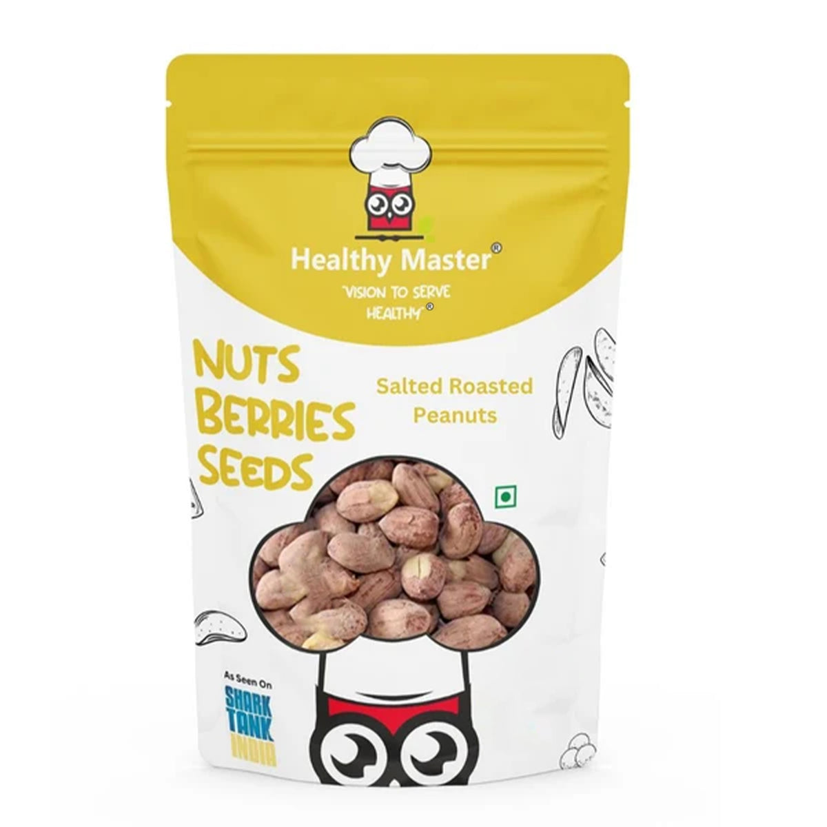 Salted Roasted Peanuts - (Groundnuts)