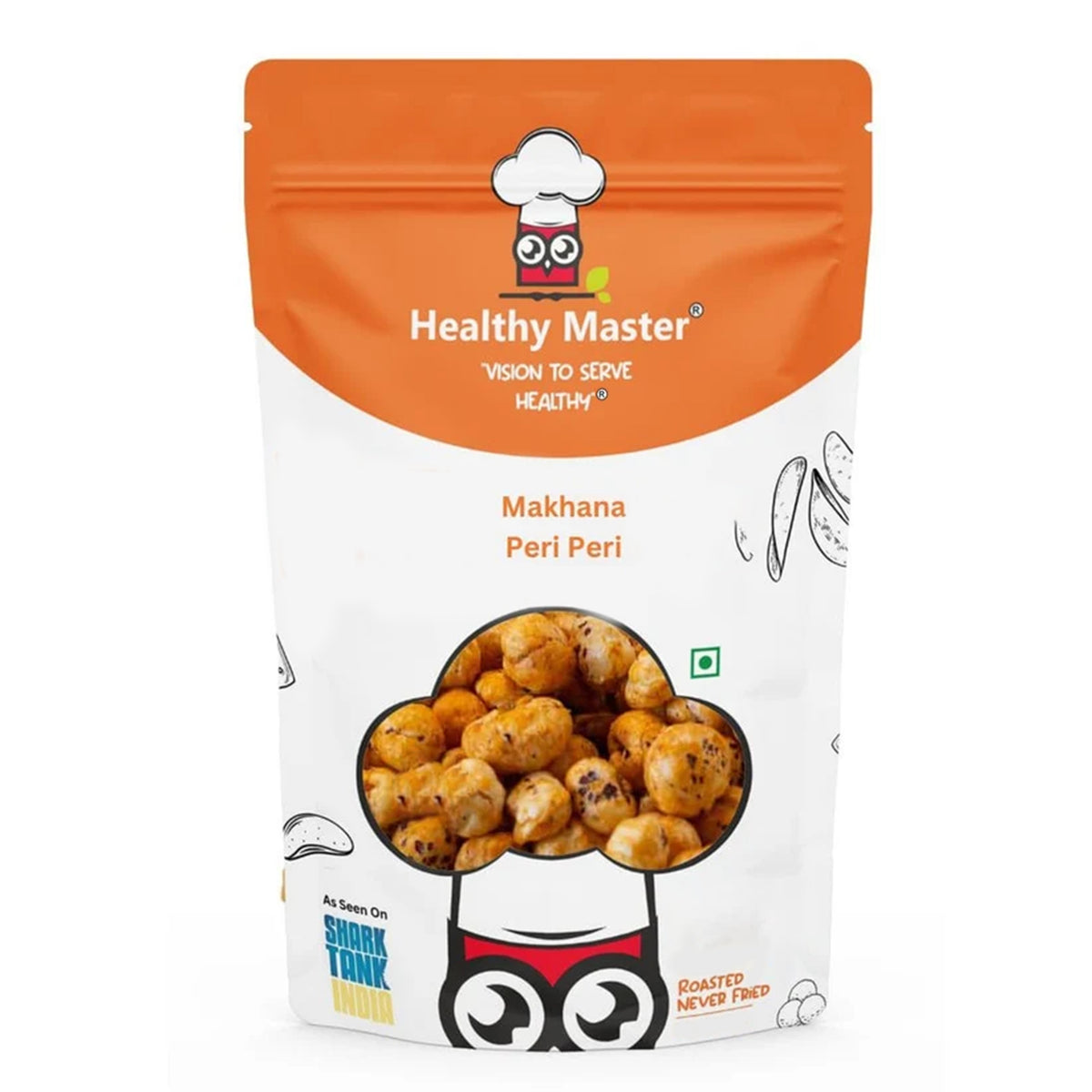 Crispy Fox Nuts (Makhana) - Peri Peri Flavour