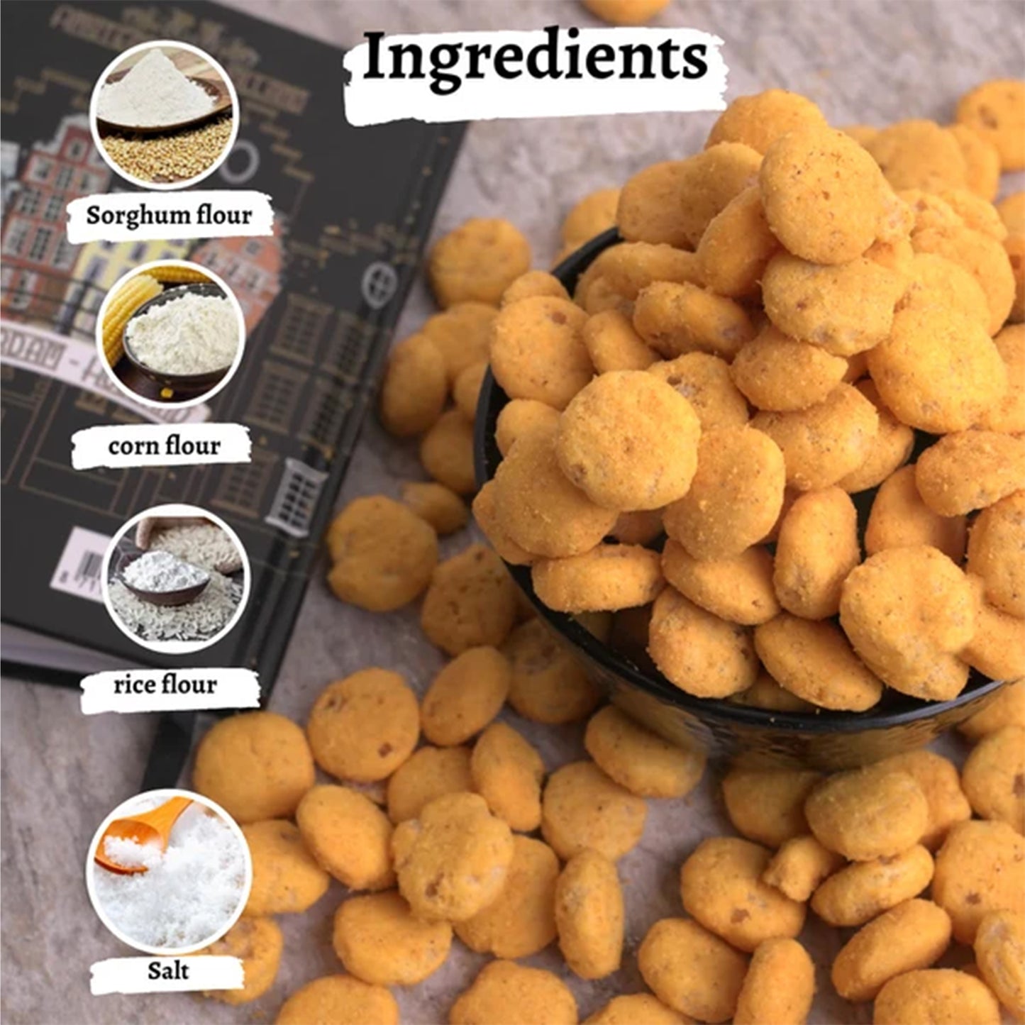 Millet Balls Cheddar Cheese