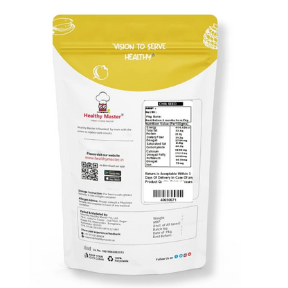 Chia Seeds - Rich in Fiber