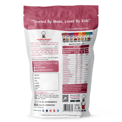 Oats Chips - Light and Crispy (Cream and Onion)