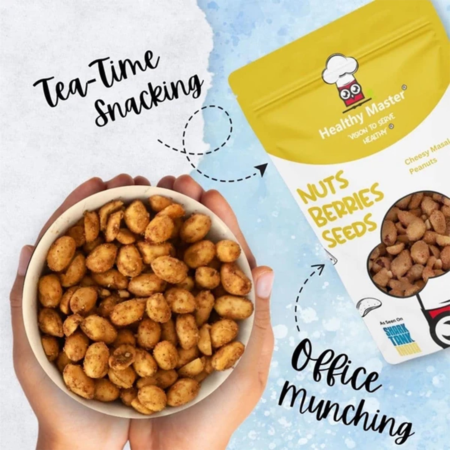 Cheesy Masala Peanuts