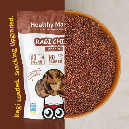 Ragi Chips - Light and Crispy (Traditional Spice)