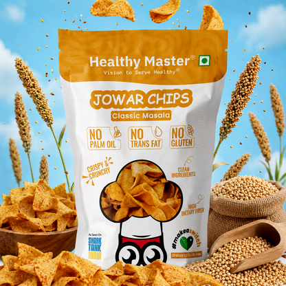 Jowar Chips - Light and Crispy (Classic Masala)