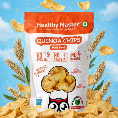 Quinoa Chips - Light and Crispy (Peri-Peri)