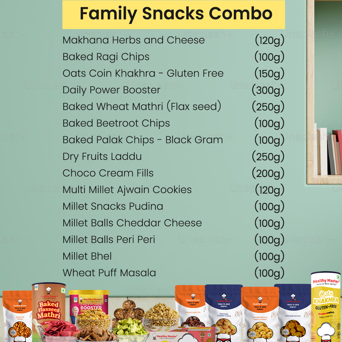 Family Snacks Combo