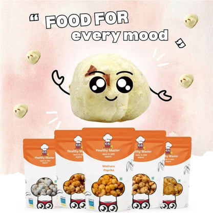 Crispy Fox Nuts (Makhana) - Peprika Flavour