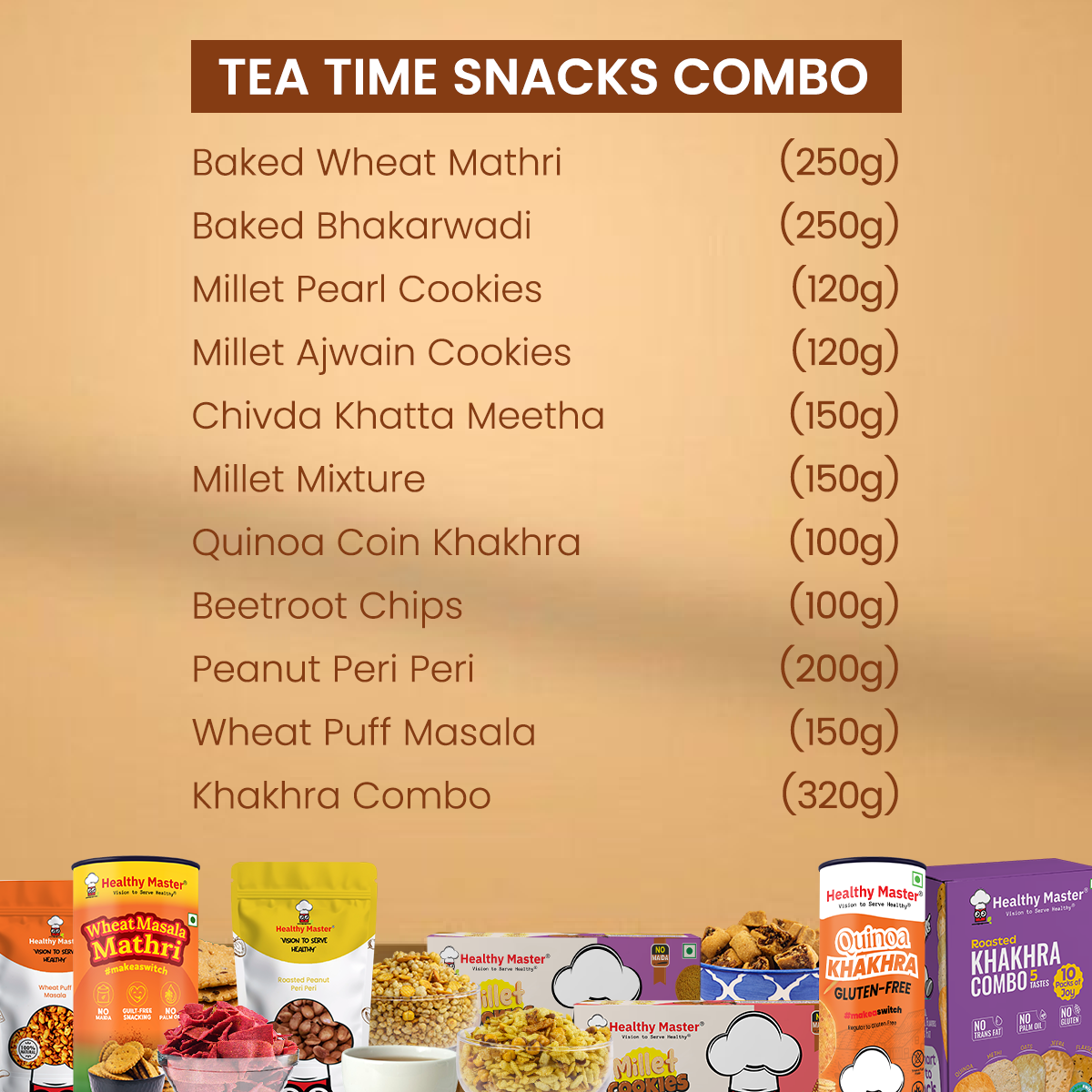 Tea-Time Snacks Combo