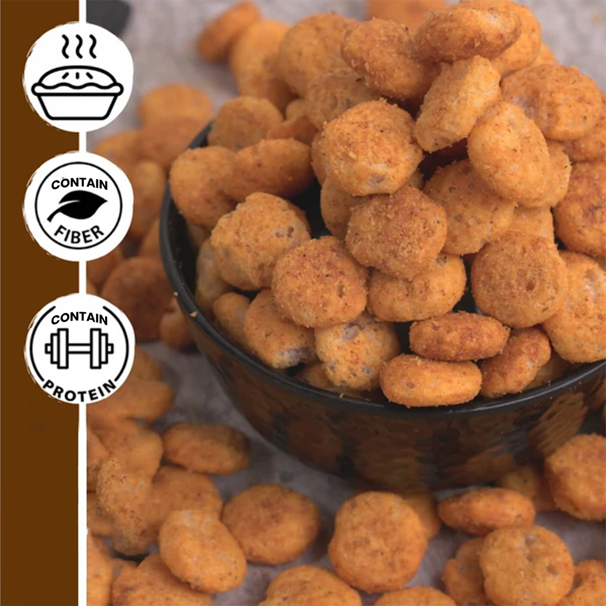 Millet Balls - Cheese &  Oregano Flavour