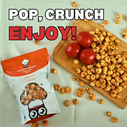 Crispy Fox Nuts (Makhana) - Tangy Tomato Flavour