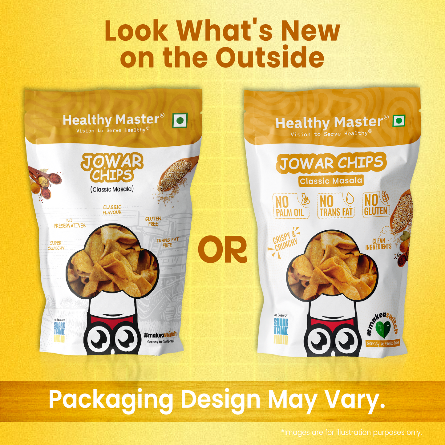 Jowar Chips - Light and Crispy (Classic Masala)