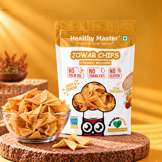 Jowar Chips - Light and Crispy (Classic Masala)