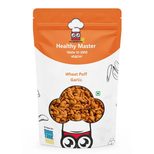 Wheat Puffs - Garlic Flavour