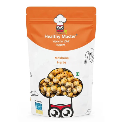 Crispy Fox Nuts (Makhana) - Herbs & Cheese Flavour