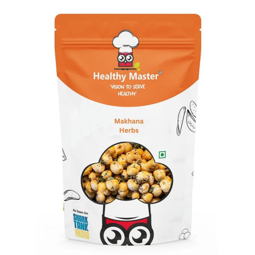 Crispy Fox Nuts (Makhana) - Herbs & Cheese Flavour