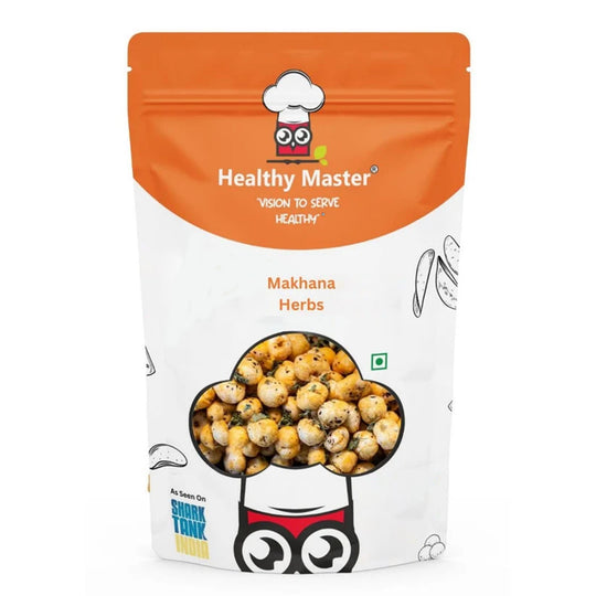 Crispy Fox Nuts (Makhana) - Herbs & Cheese Flavour