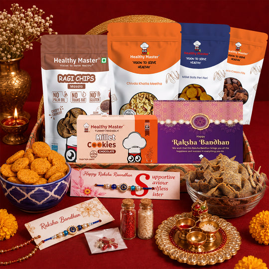 Signature Rakhi Hamper – Bhaiya Bhabhi Ke Liye Ek Khaas Tohfa | 13 Premium Delights, Made with Pyaar, Mithaas & Rakhi Wali Feelings 🎁❤️