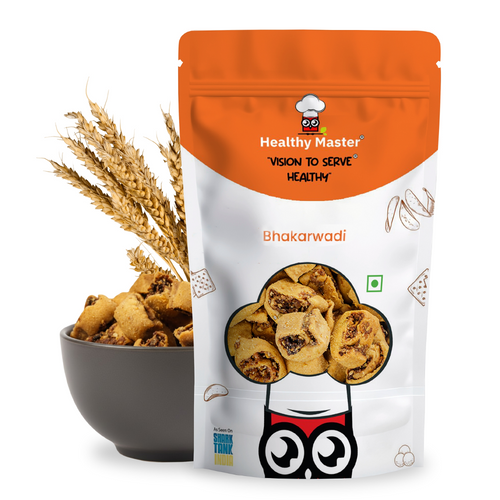 Light and Crispy Bhakarwadi | Contains Gram Flour - Source of Protein